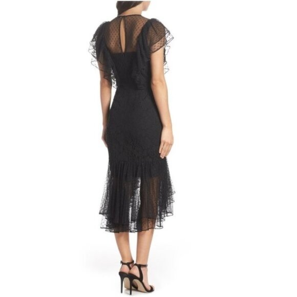 COOPER ST Rosie Ruffle Lace Midi Dress - Picture 2 of 6